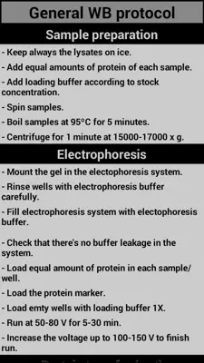 Western Blot Fitter android App screenshot 2