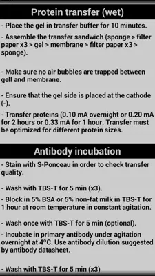 Western Blot Fitter android App screenshot 3