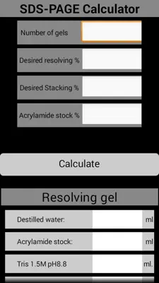 Western Blot Fitter android App screenshot 5