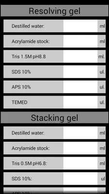 Western Blot Fitter android App screenshot 6