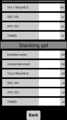 Western Blot Fitter android App screenshot 7